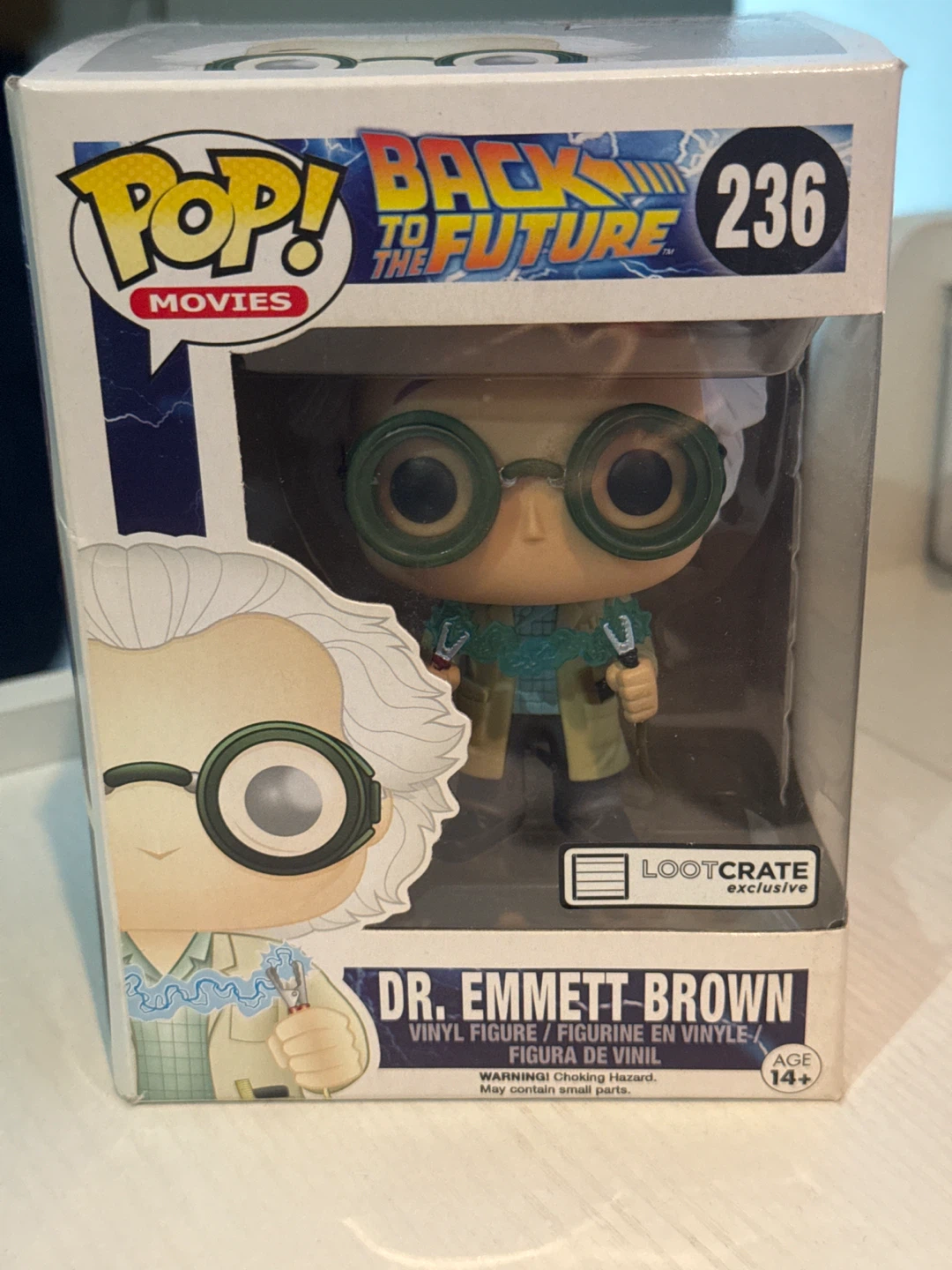Funko Pop! Movies Back to the Future Dr. Emmett Brown #236 ⚽️