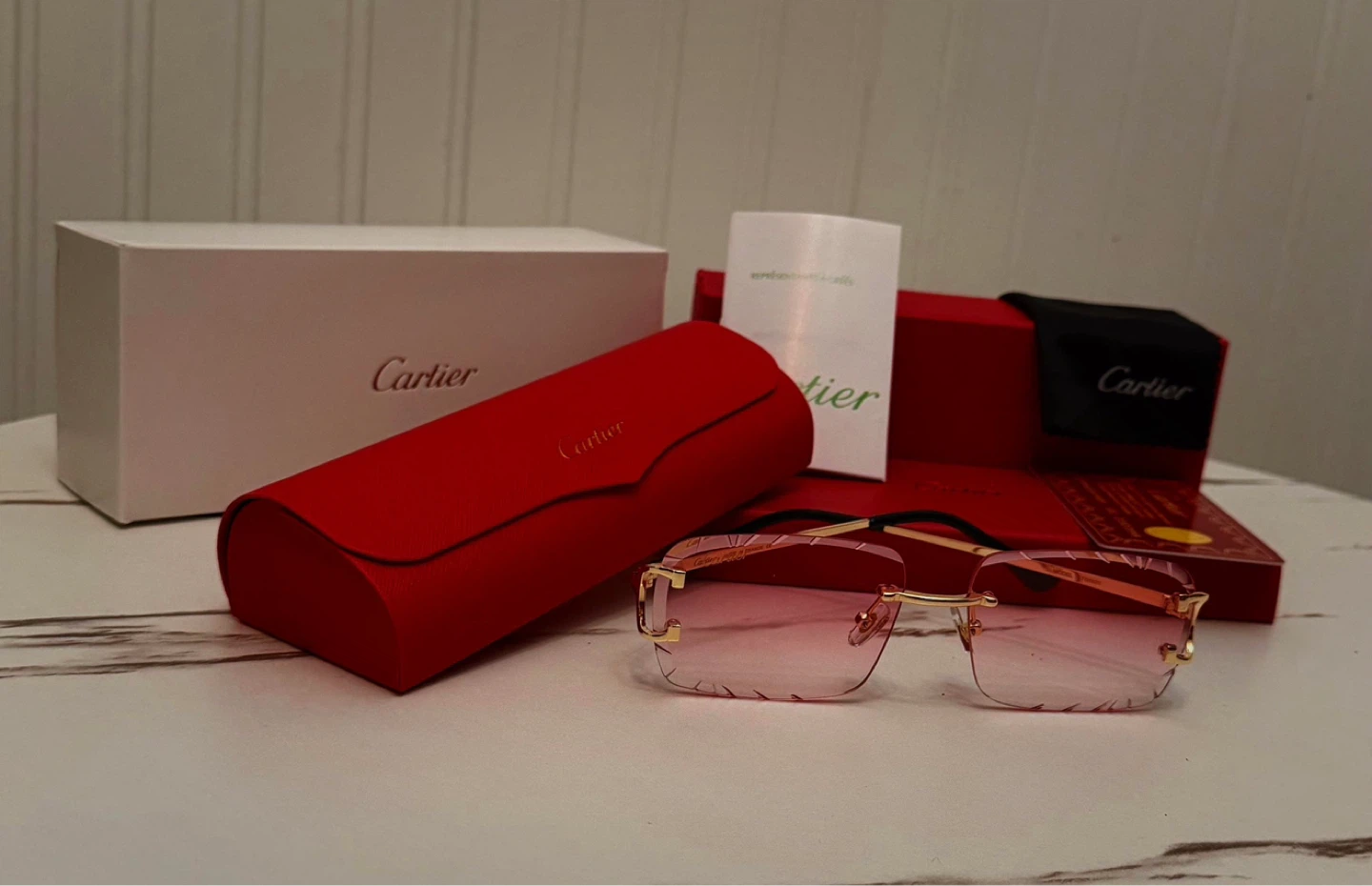 Cartier styled glasses (120) obo - photo 2
