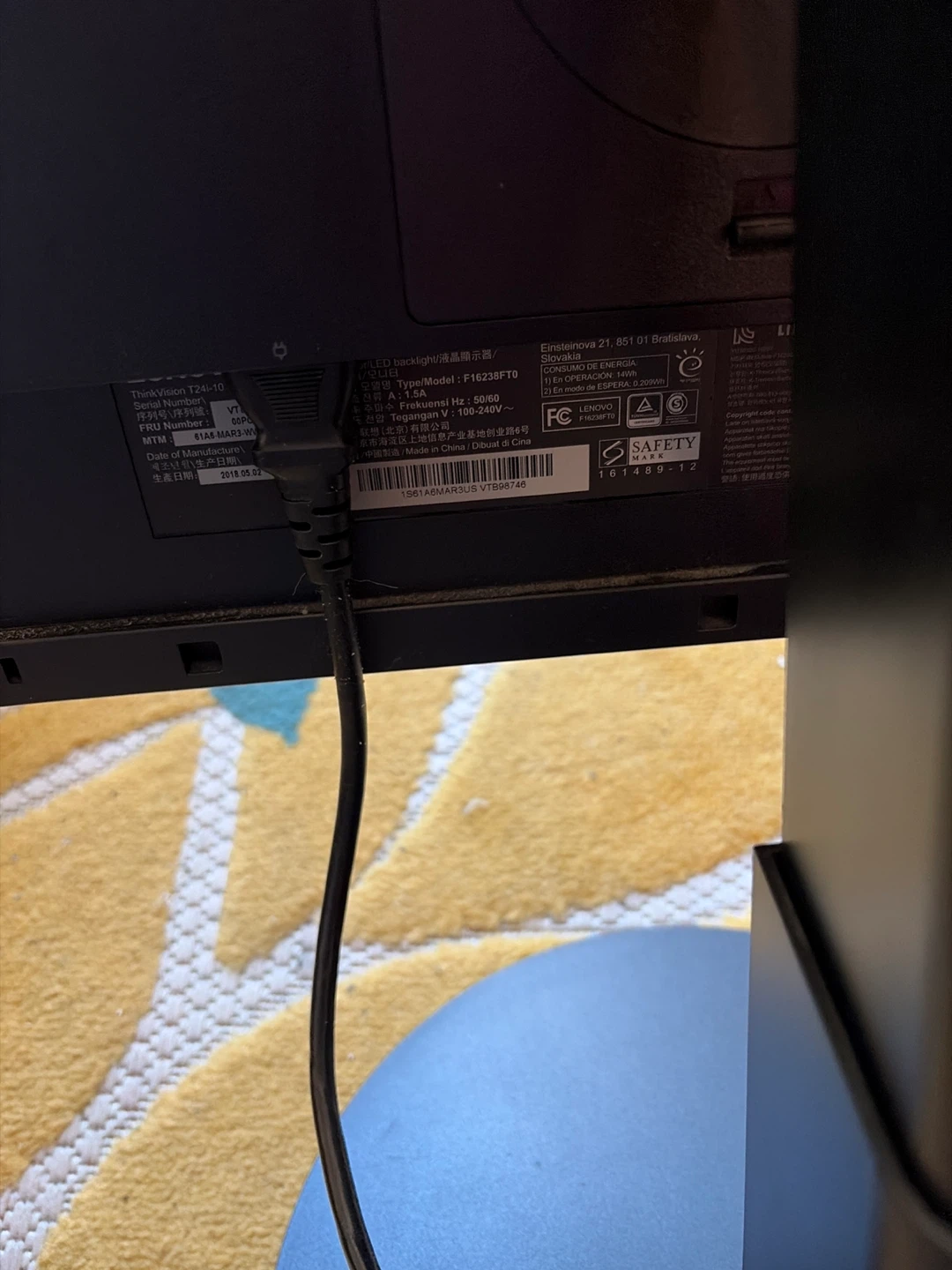 Lenovo ThinkVision T24i-10 Monitor