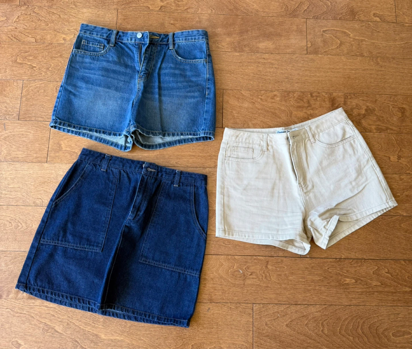 Denim Shorts & Skirt
