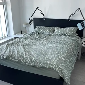 IKEA MALM Queen Bed Frame+Mattress(pick up only 15pm today)