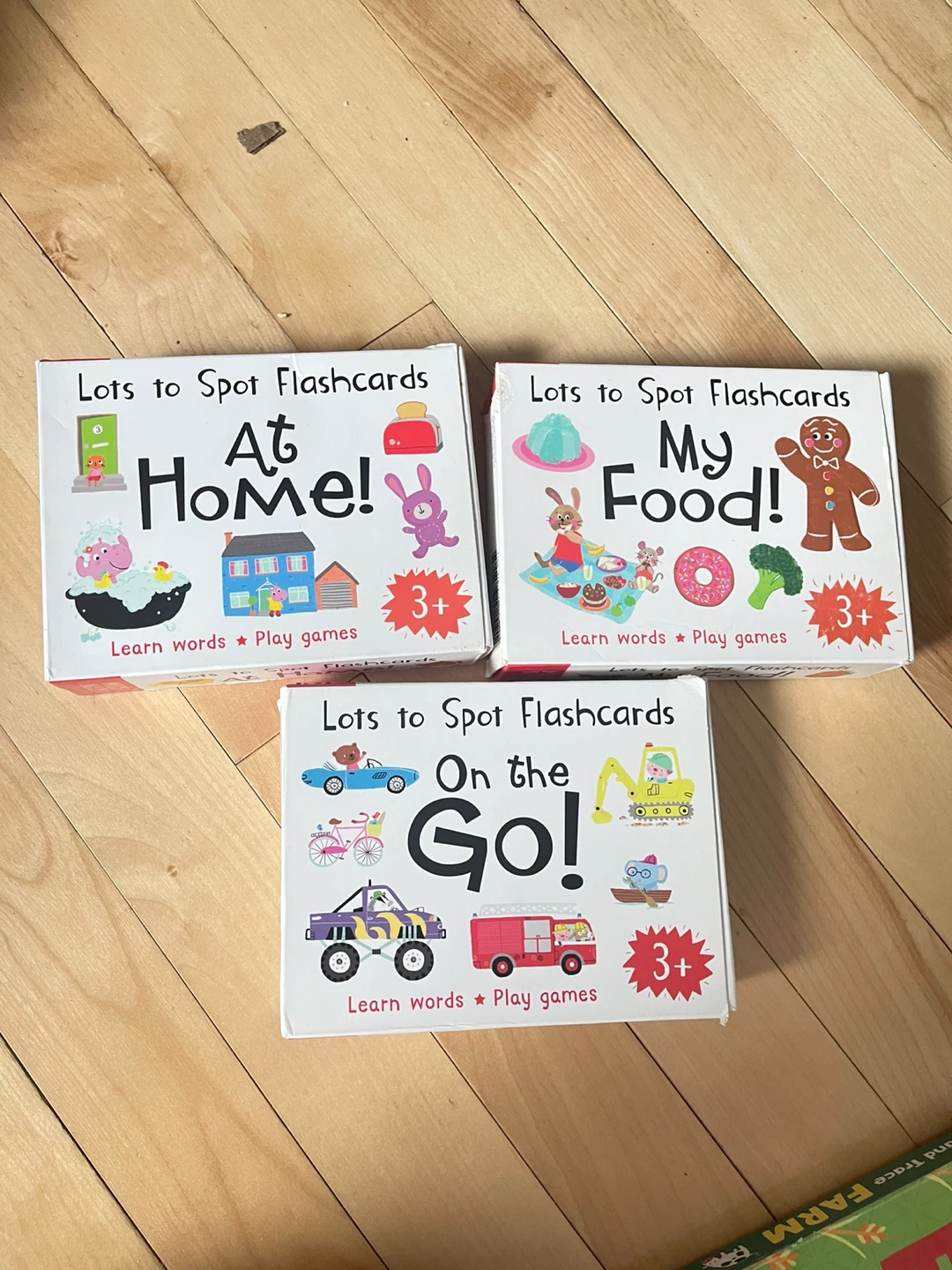Lots to Spot Flashcards Bundle - At Home, My Food, On the Go!