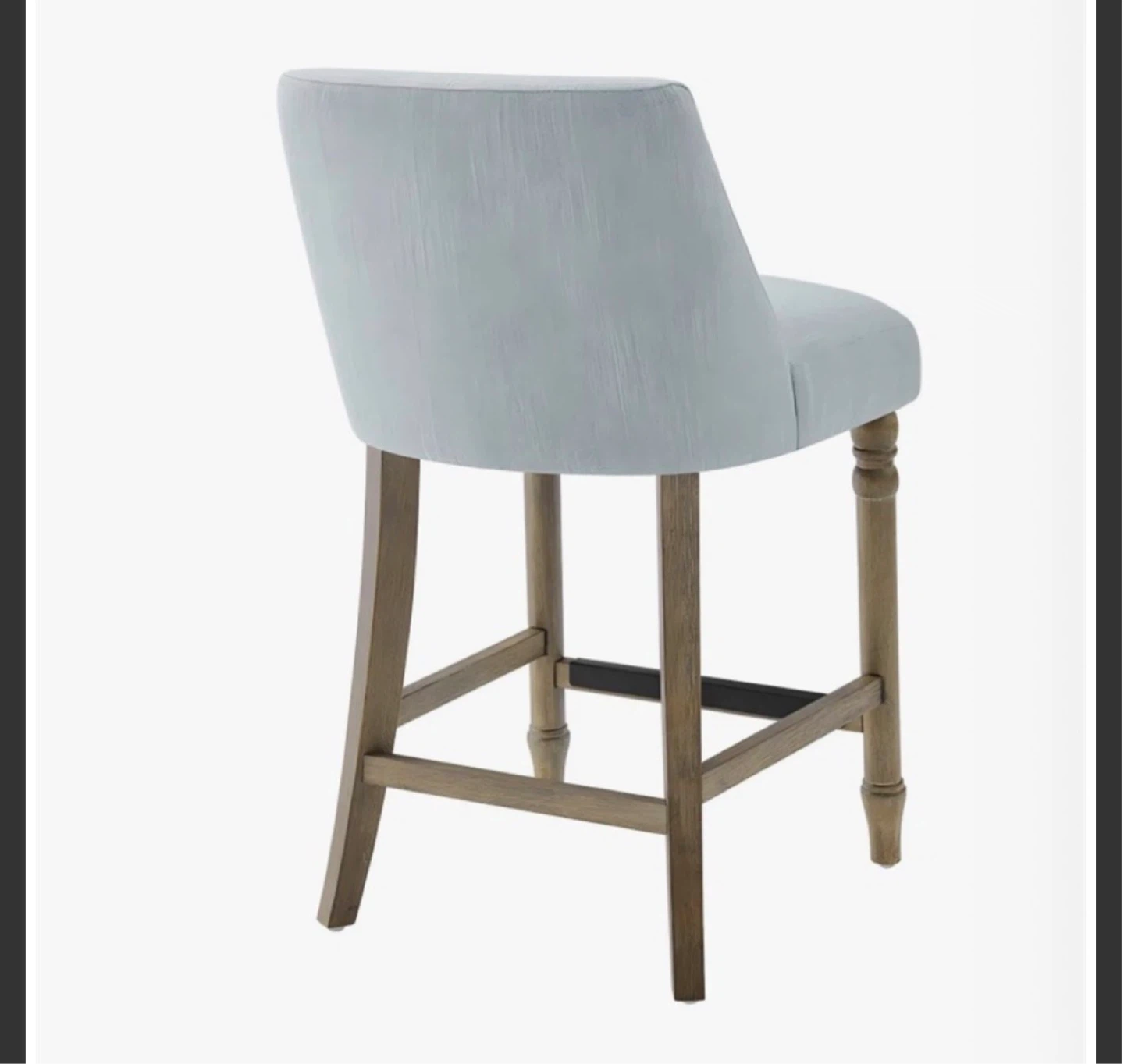 Counter Stool - Light Blue - photo 2