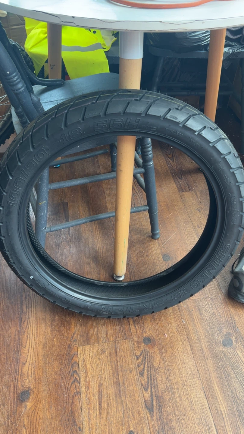 Shinko Motorcycle Tire 100/80-10 56H - photo 3