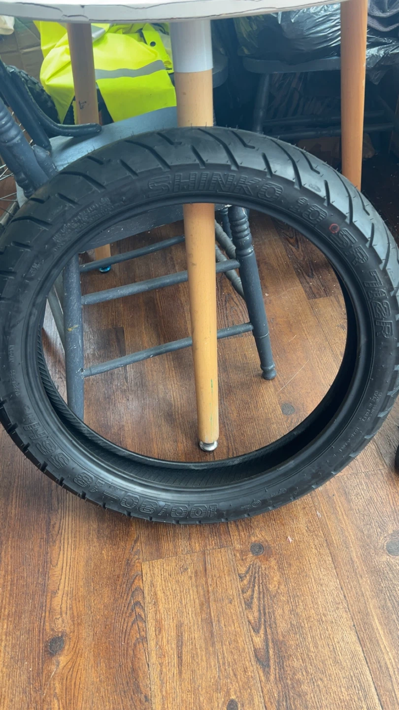 Shinko Motorcycle Tire 100/80-10 56H