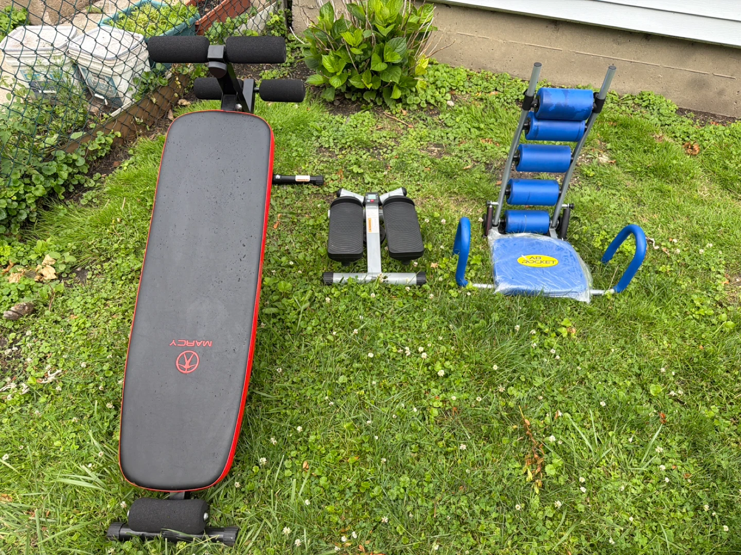Marcy Sit Up Bench and Ab Rocket Exercise Equipment