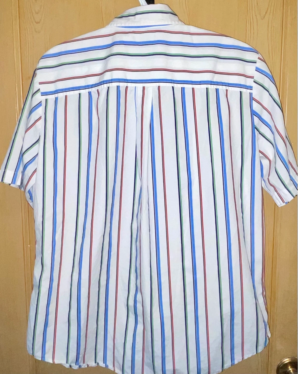⚽ Vintage Brentano Striped Button-Up Shirt - photo 2