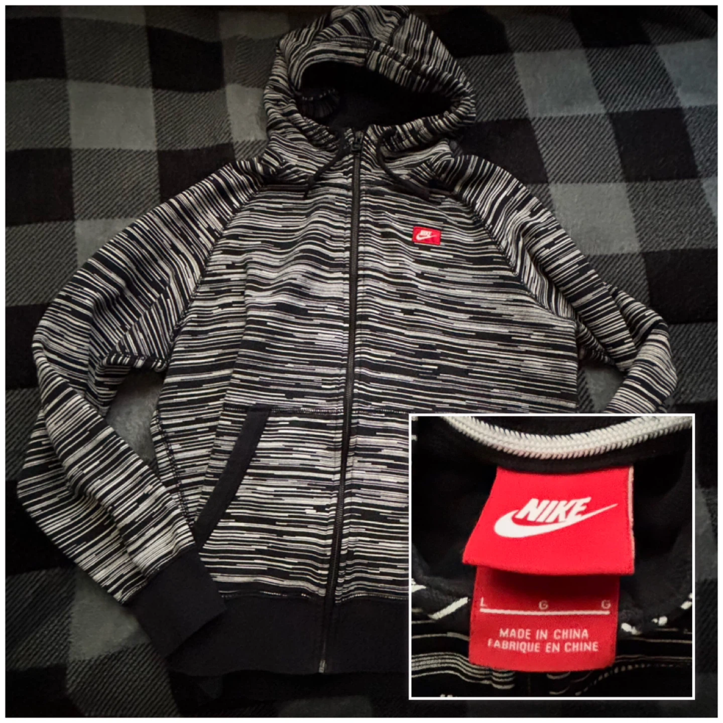 Nike - Zip-Up Hoodie - *Size Women Large*