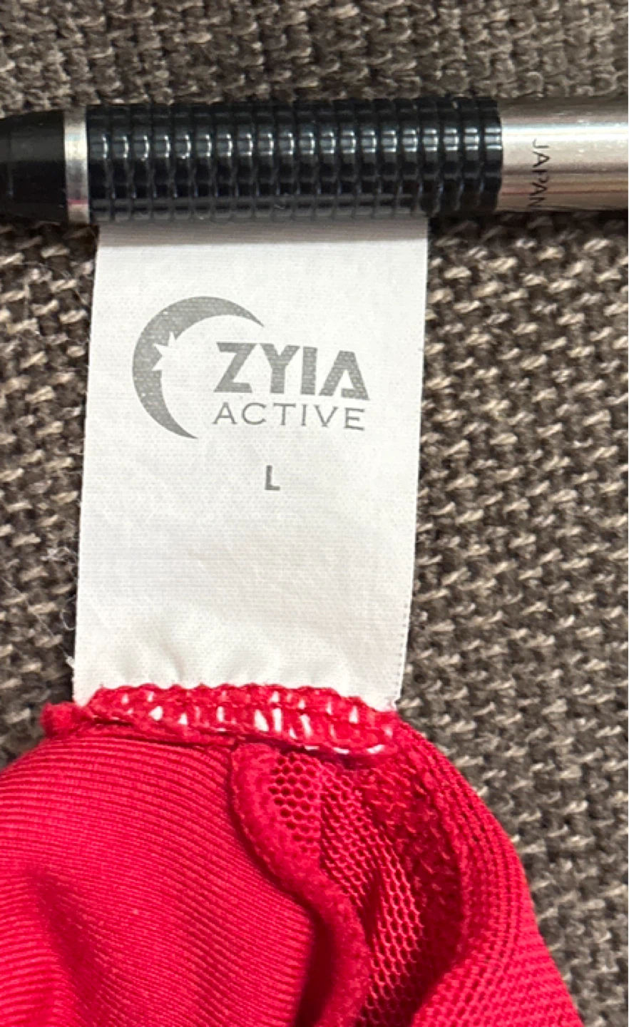 Zyia Active Red Sports Bra Size L - photo 3