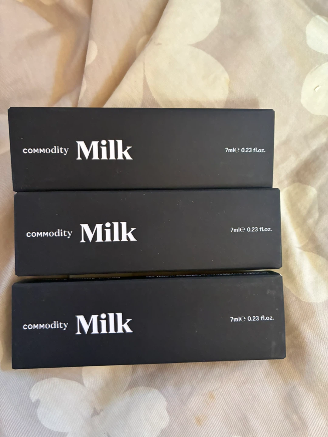 3 x Commodity Milk Expressive Eau de Parfum 0.23 fl.oz.