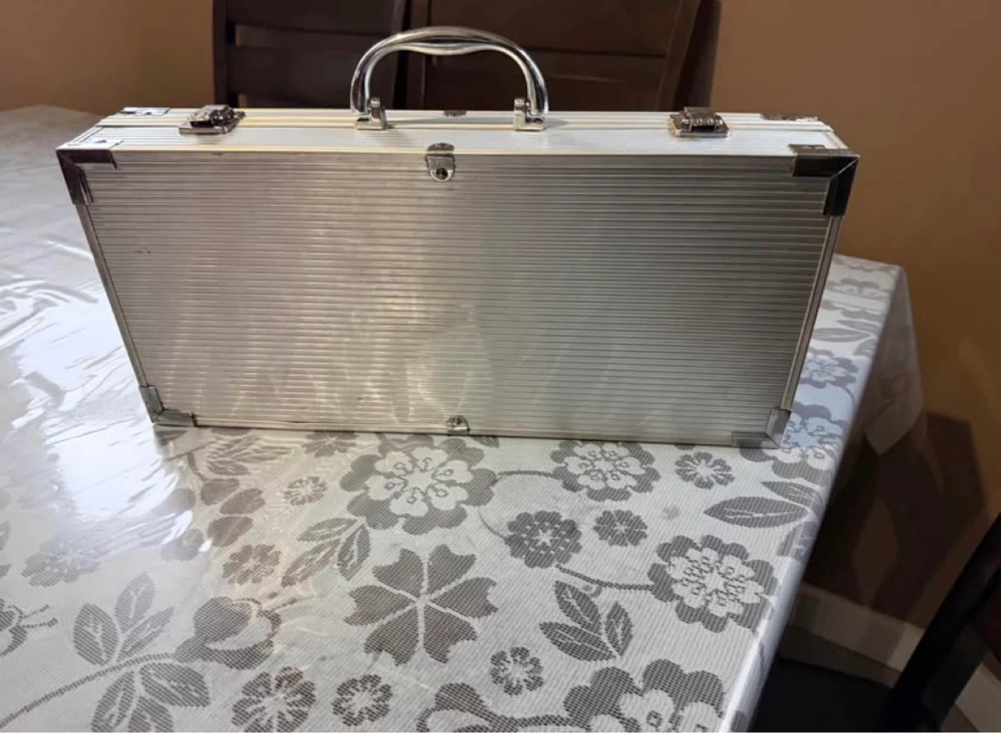 BBQ Tool Set in Silver Case - photo 3