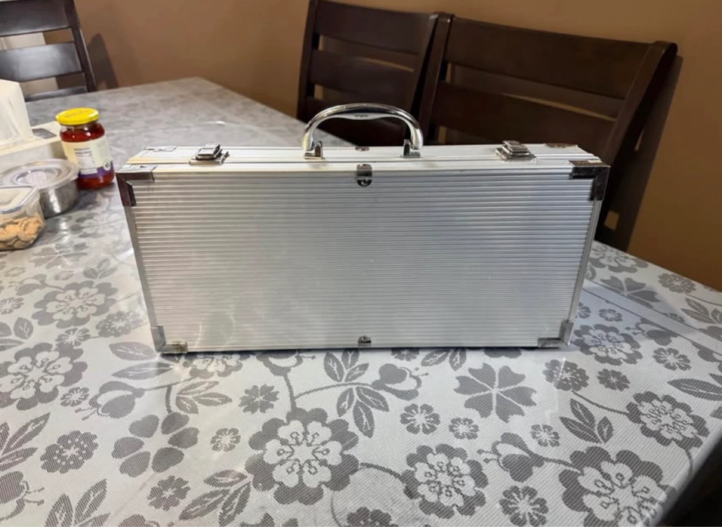 BBQ Tool Set in Silver Case - photo 2
