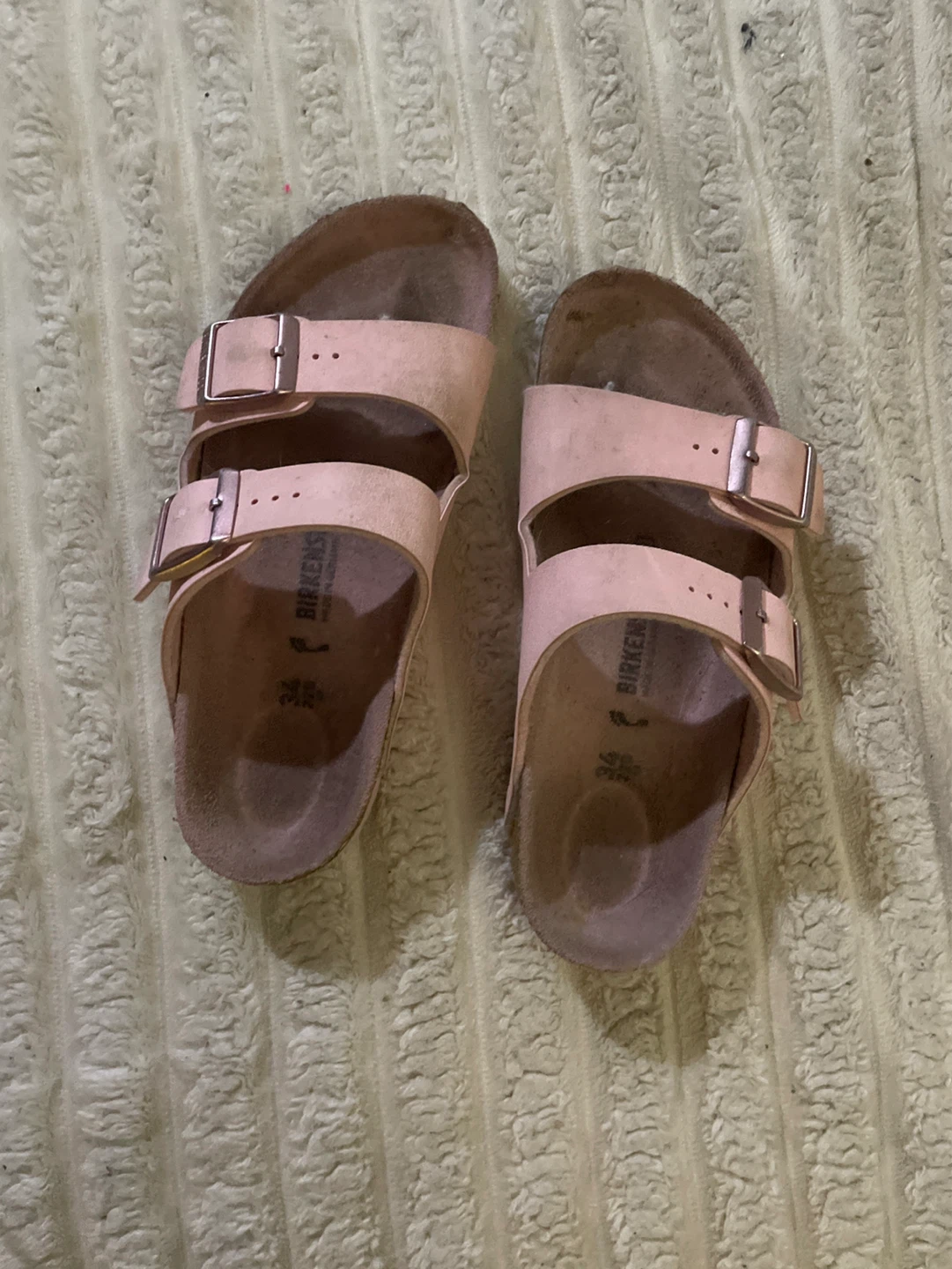 Birkenstock Pink Sandals Size 36