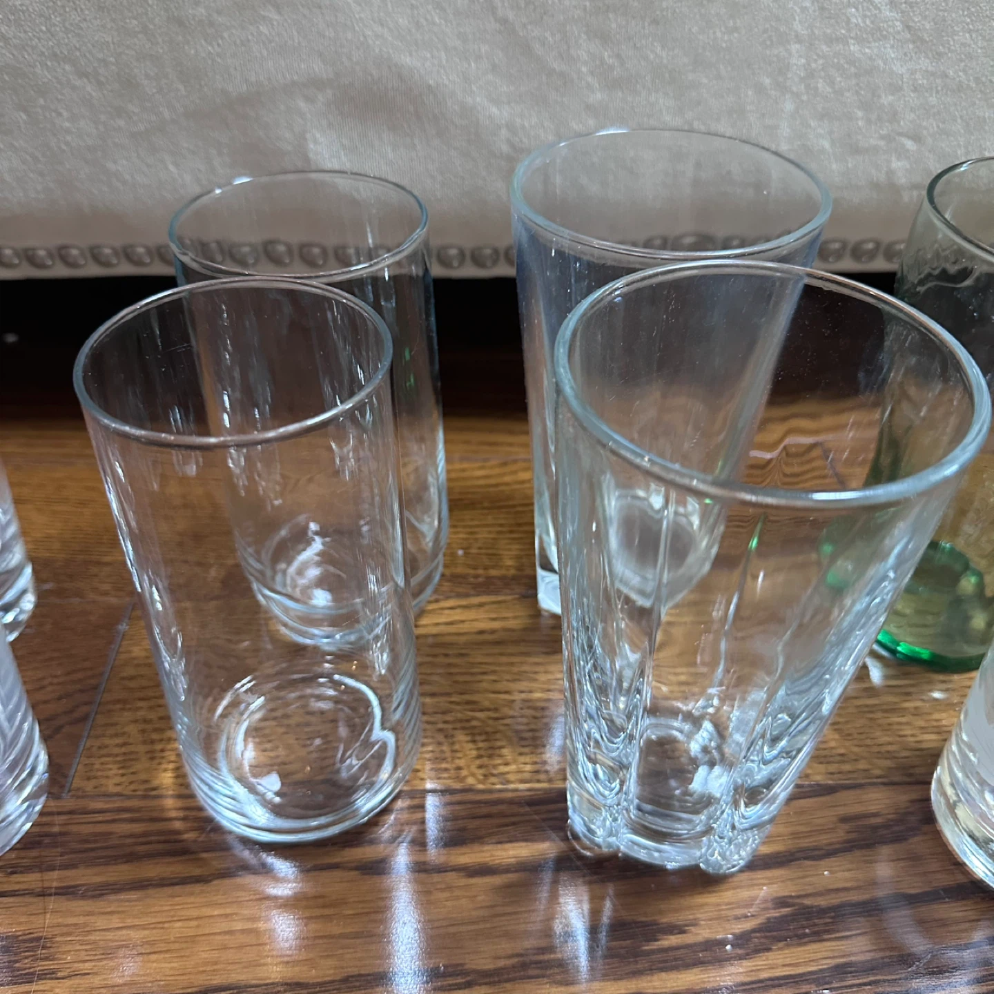 Lot of 9 Assorted Glass Cups - photo 3