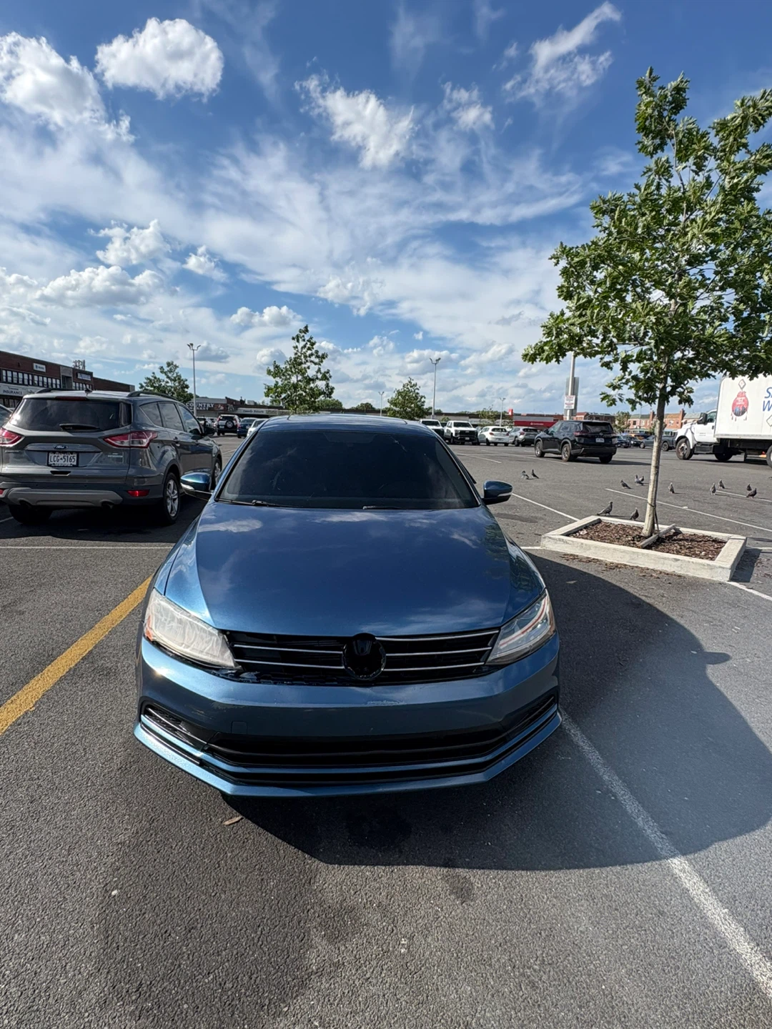 Blue Volkswagen Jetta 2017  Sedan - photo 3
