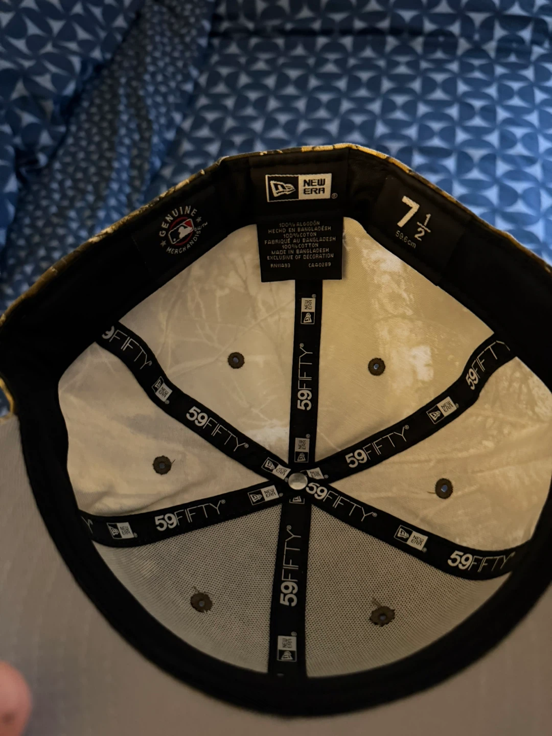 New Era LA Dodgers Camo 59FIFTY Baseball Cap - photo 2