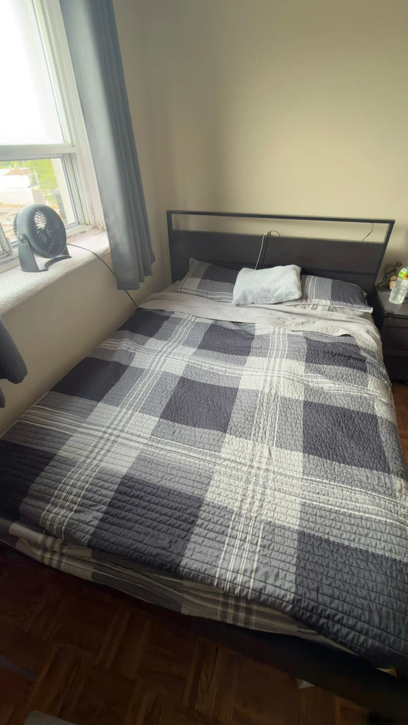 Queen Size Bed Frame with Built-in USB Ports - photo 2