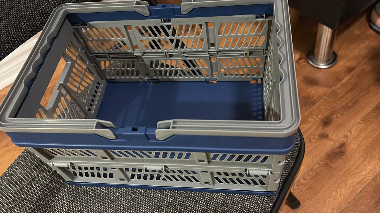 ⚽ Collapsible Shopping Basket