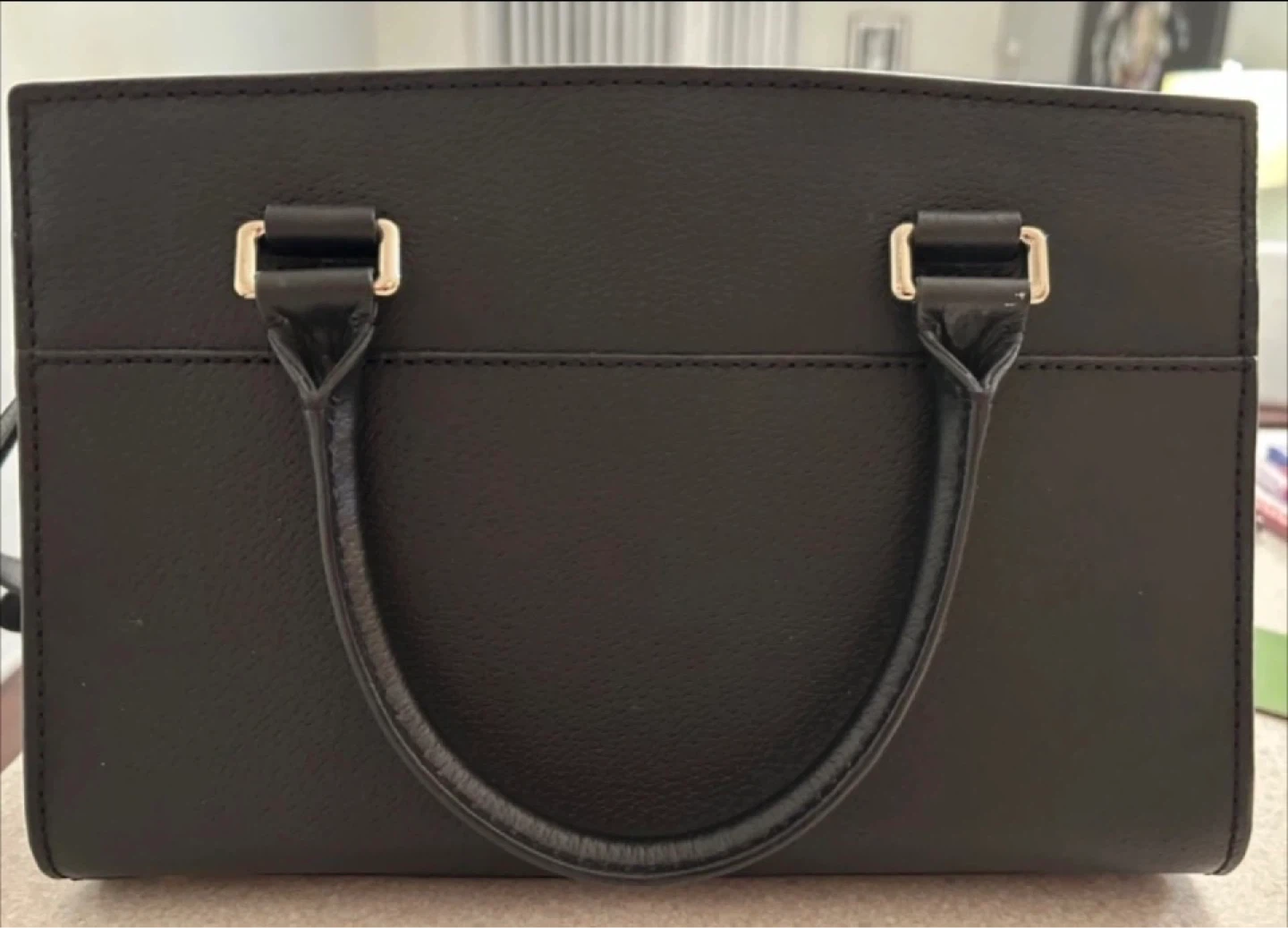 Kate Spade Black Leather Satchel Handbag - photo 5