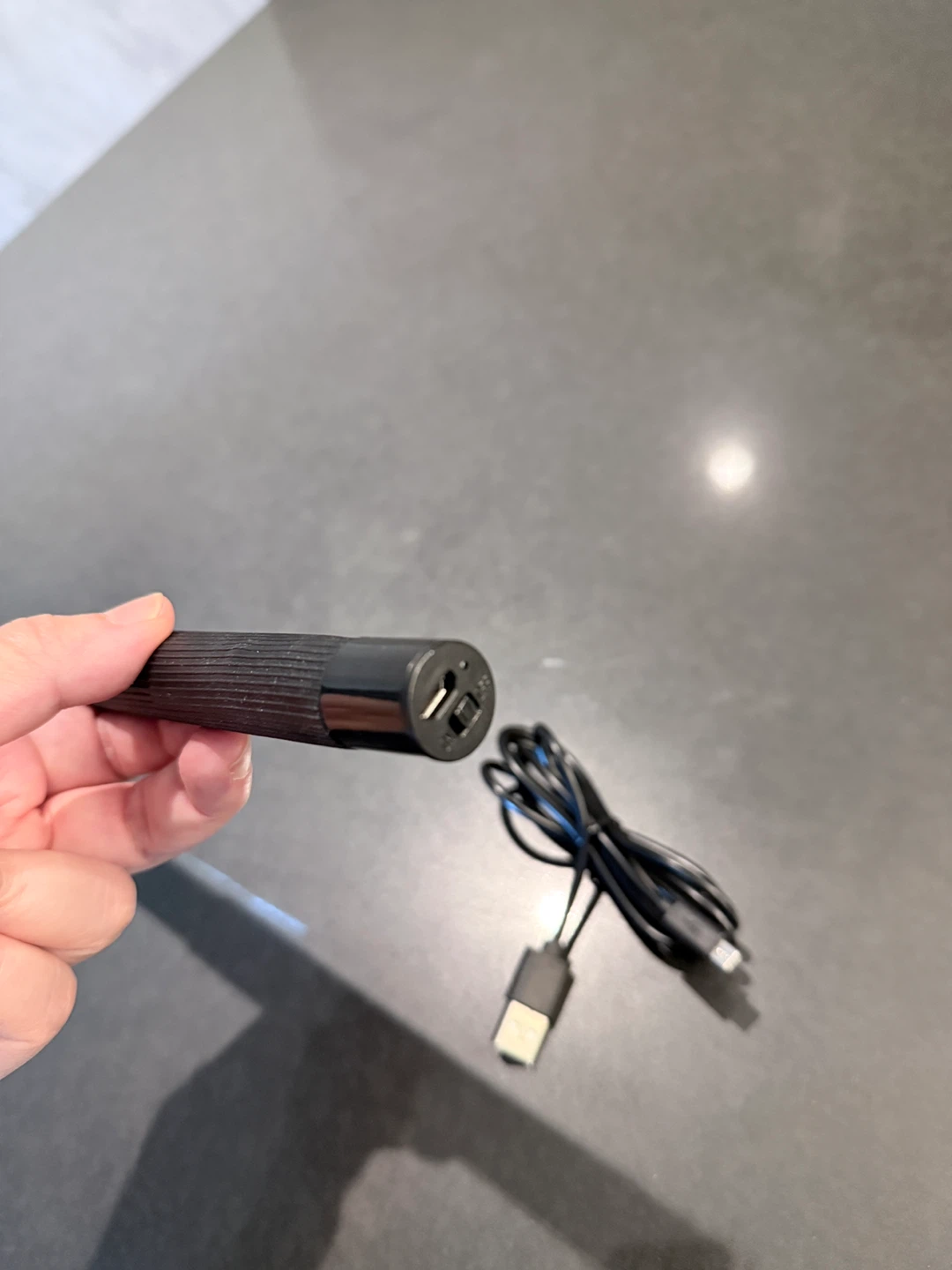 Extendable Selfie Stick with Charging Cable - photo 2