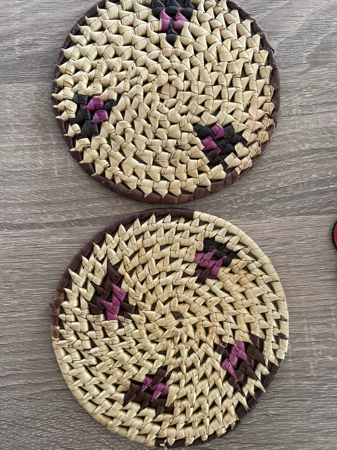 Woven Coasters - Set of 2 ⚽️