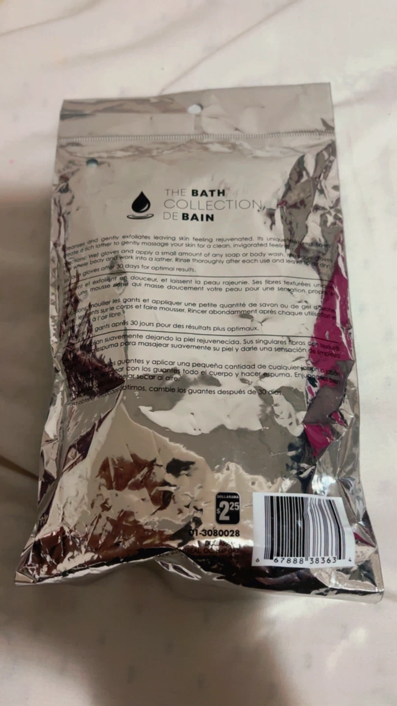 ⚽ The Bath Collection Exfoliating Gloves - photo 2