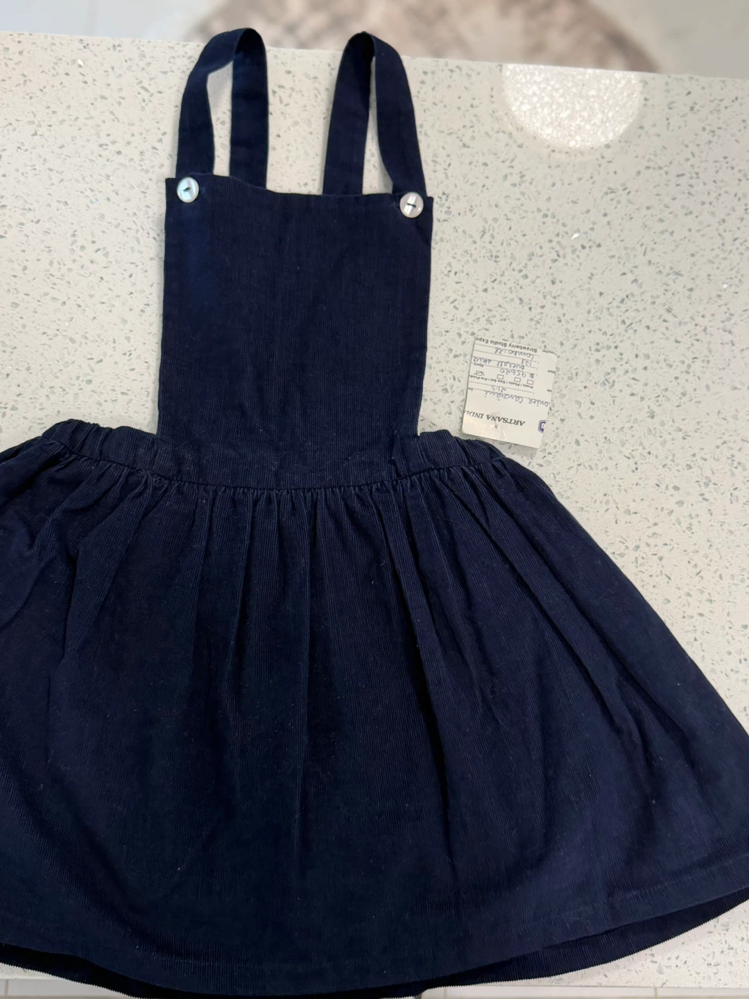 Size 7-8y -Navy Blue Dress