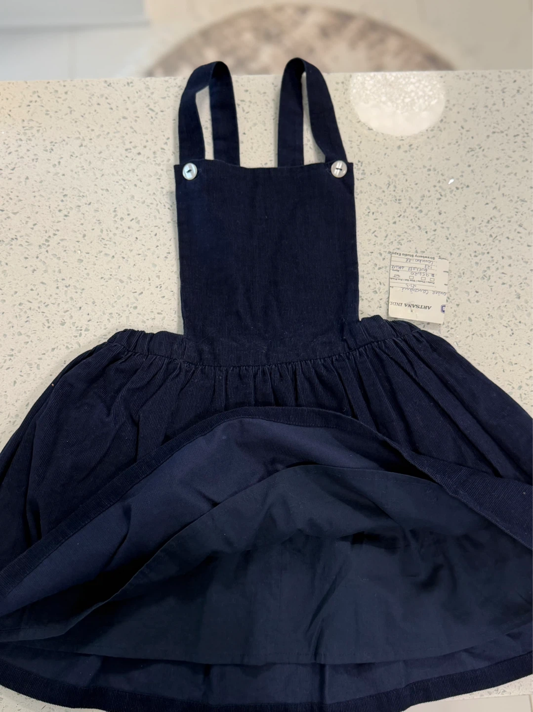 Size 7-8y -Navy Blue Dress - photo 2