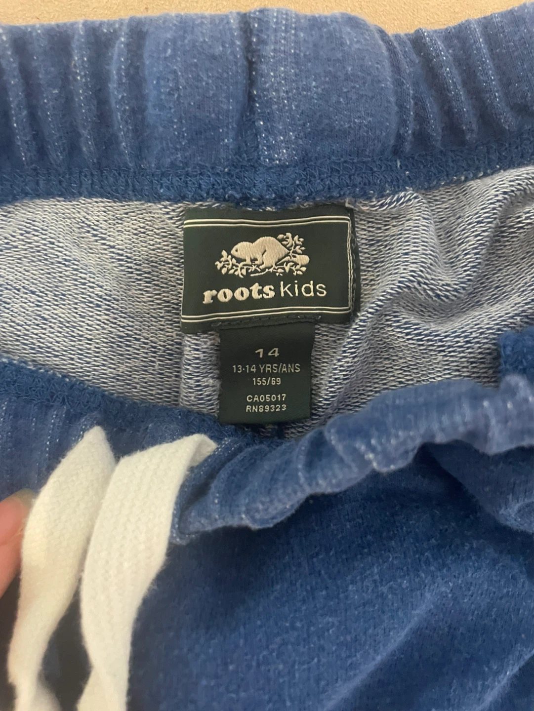 Roots Kids Blue Sweatpants Size 14 ⚽ - photo 2