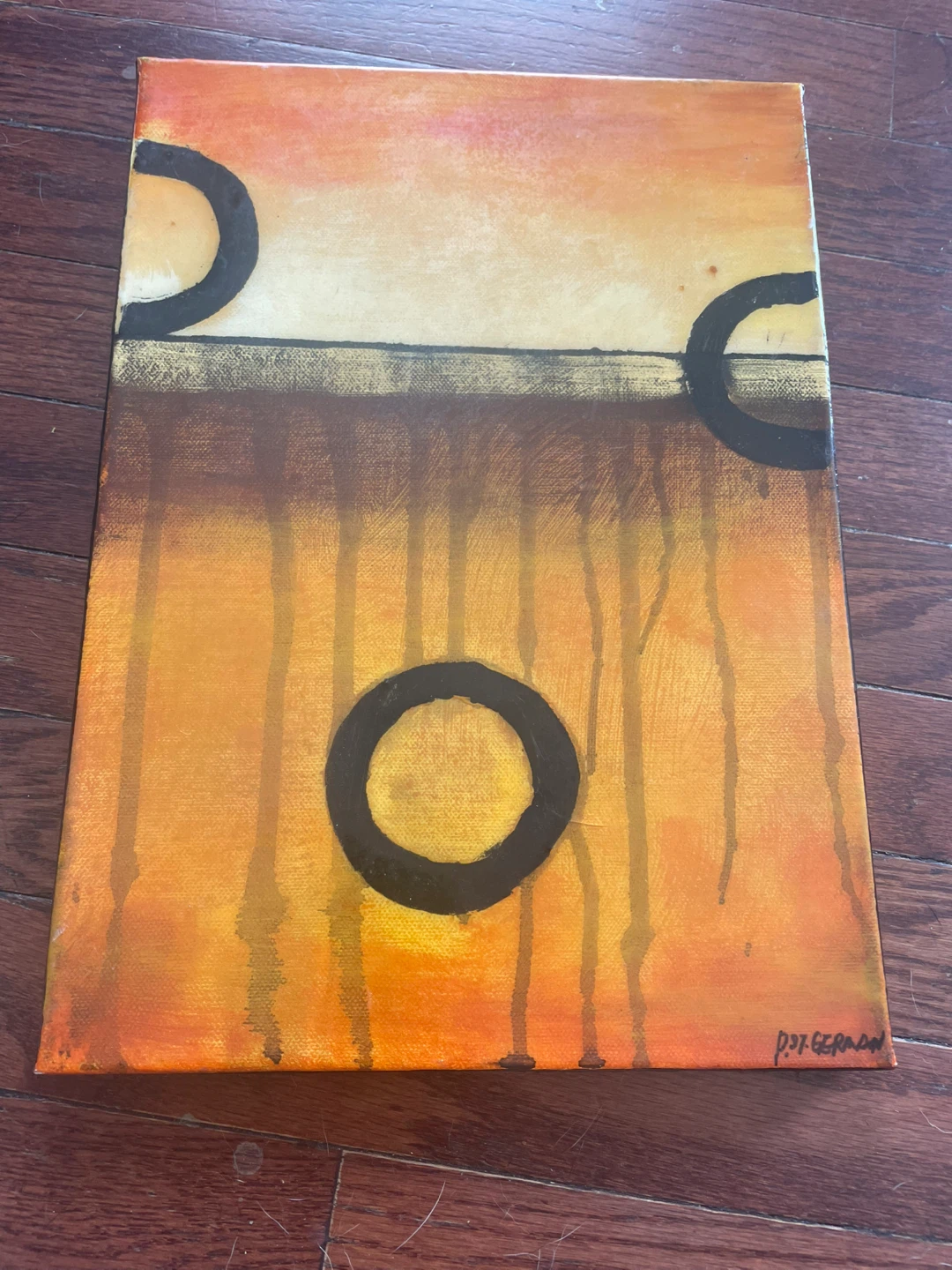 Patrick St. Germain Abstract Art Canvas - photo 2