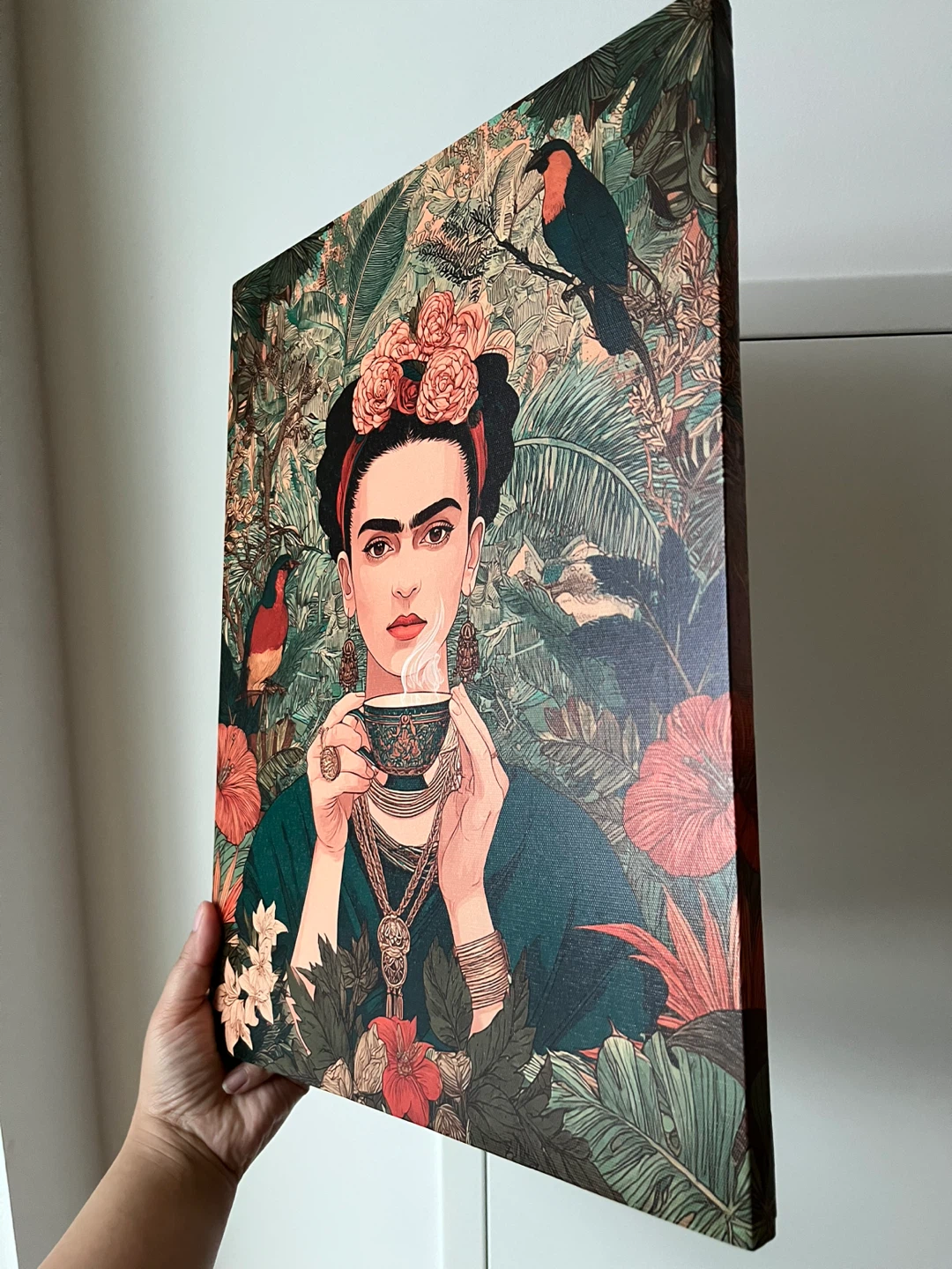 Frida Kahlo Canvas Wall Art 12X16 inches - photo 2