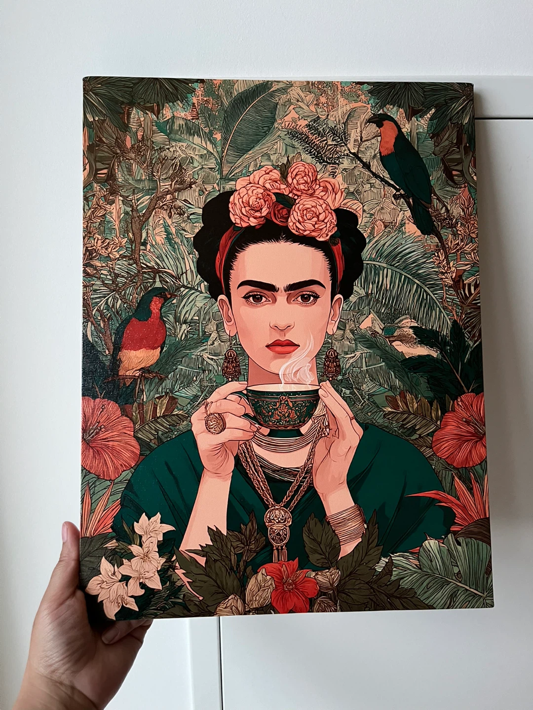 Frida Kahlo Canvas Wall Art 12X16 inches