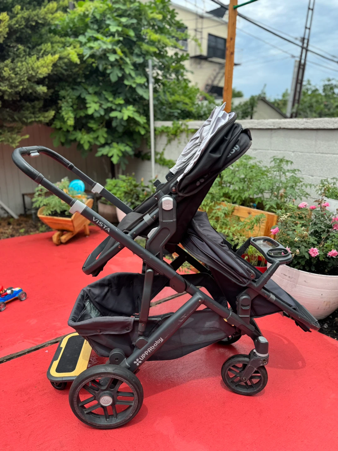 UPPAbaby Vista Double Stroller - Black - photo 4