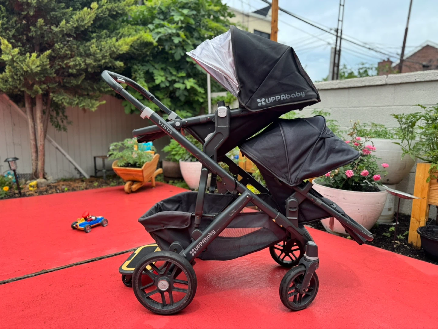 UPPAbaby Vista Double Stroller - Black