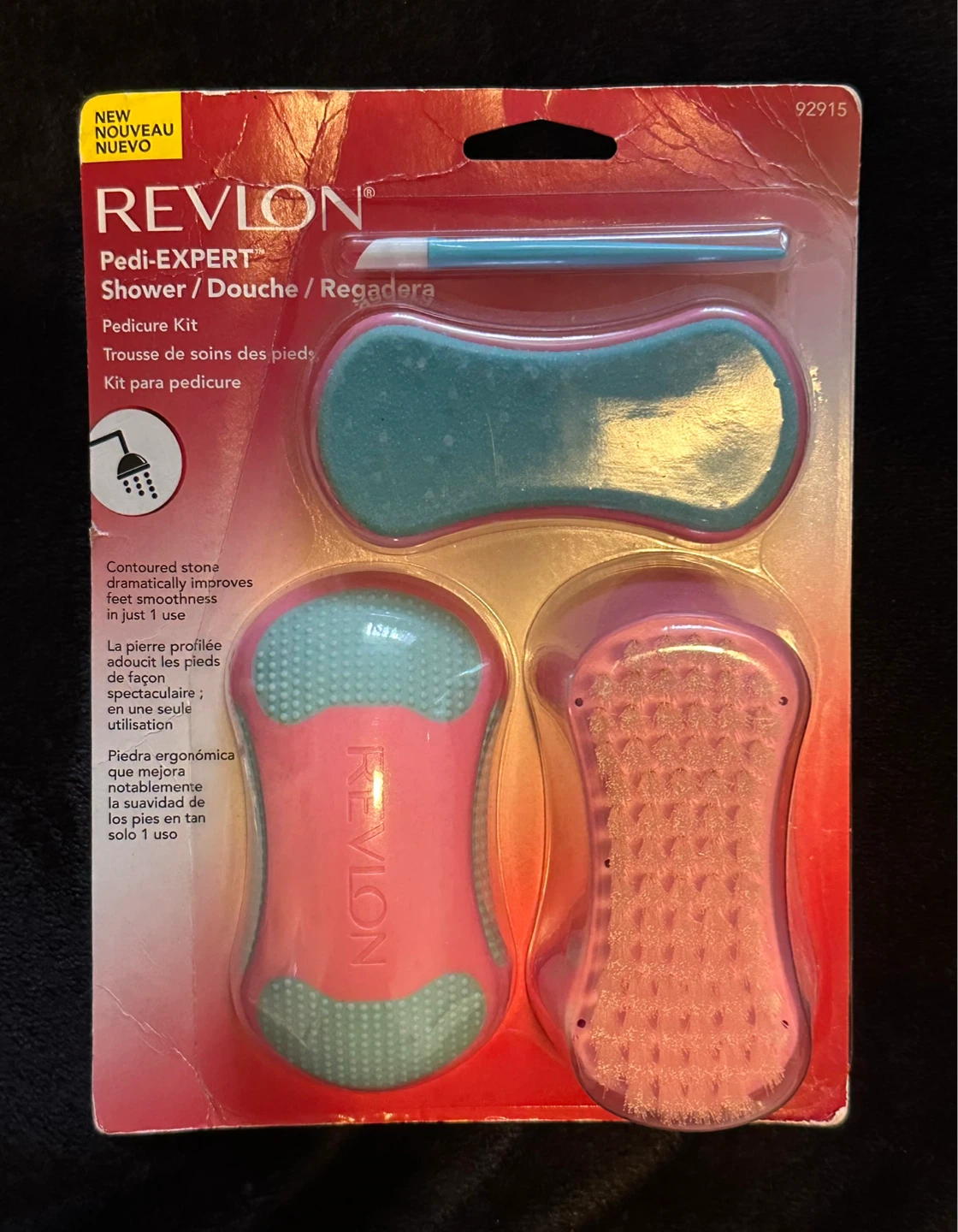 REVLON Pedi-EXPERT Shower Pedicure Kit ⚽️
