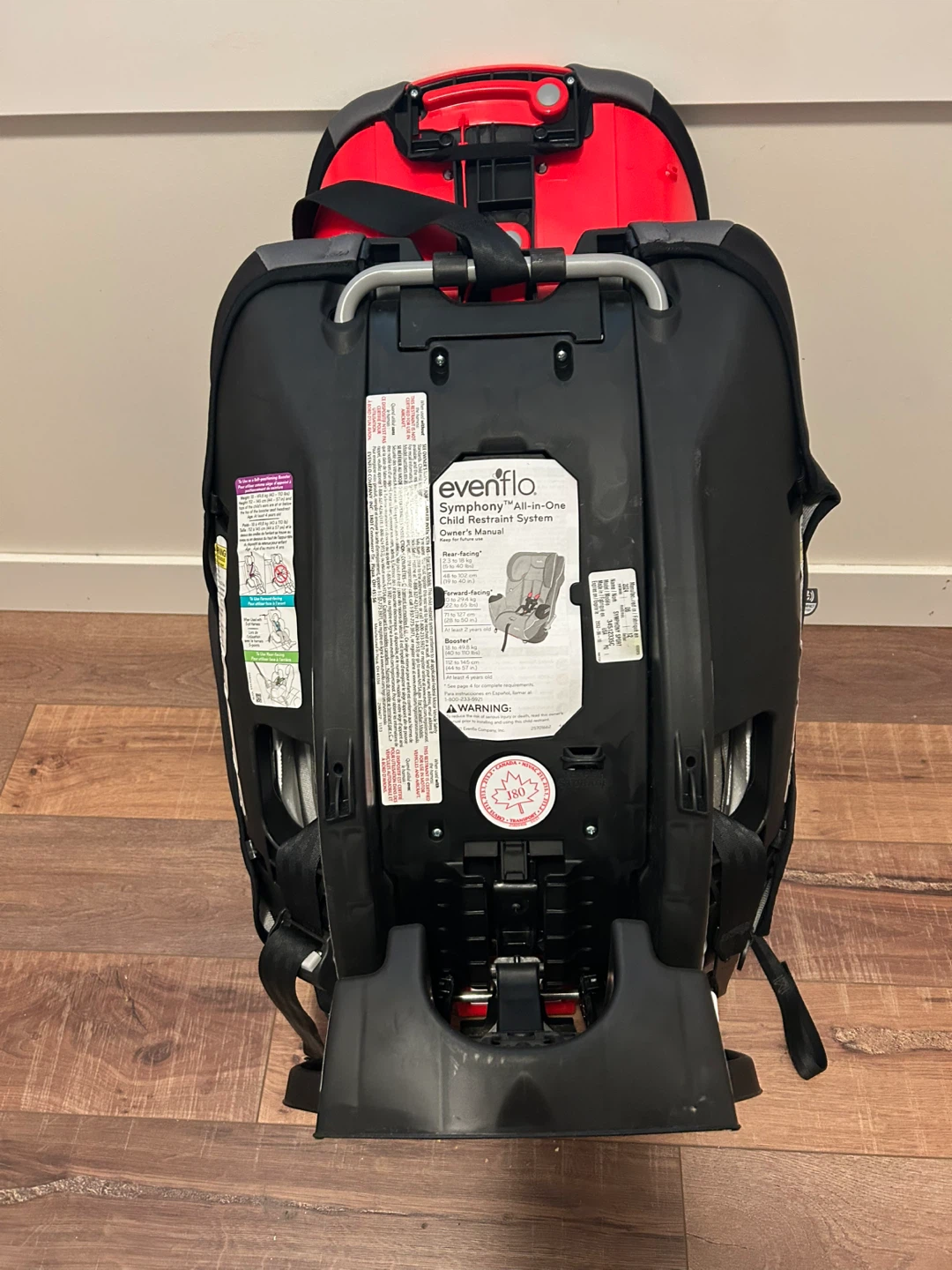 Evenflo Symphony All-In-One Child Restraint System - photo 2