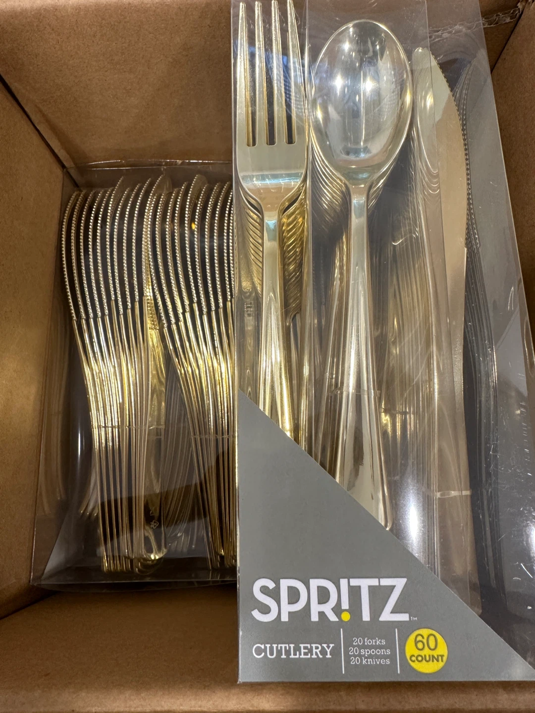 Spritz Cutlery Set - Gold - photo 4