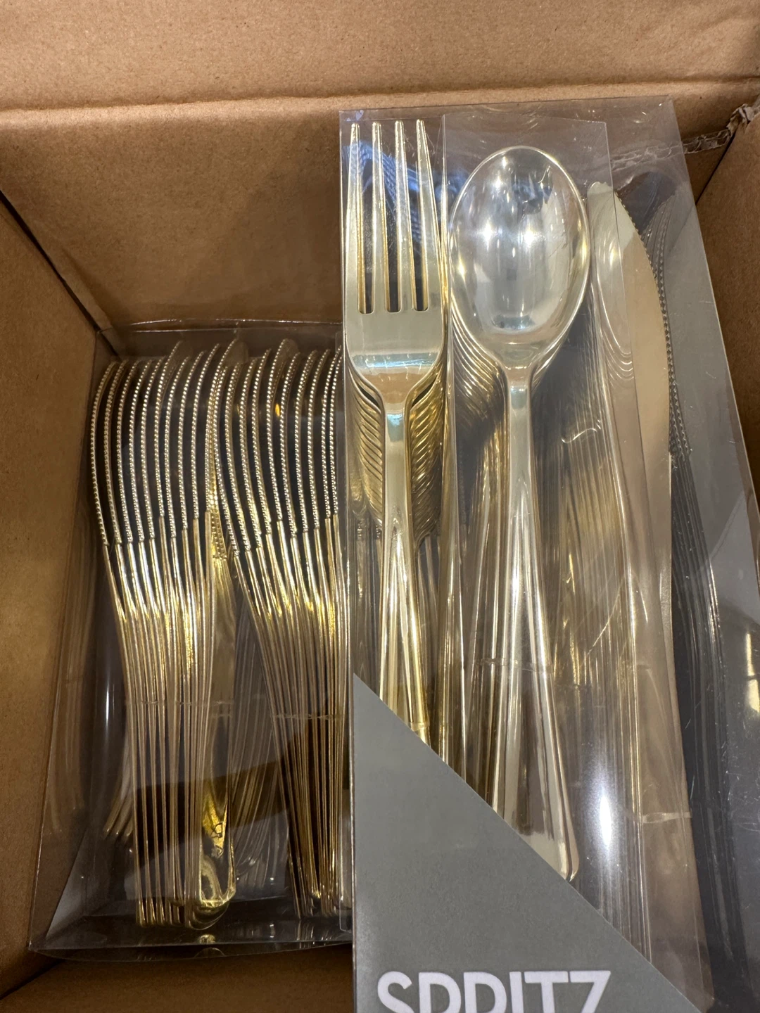 Spritz Cutlery Set - Gold