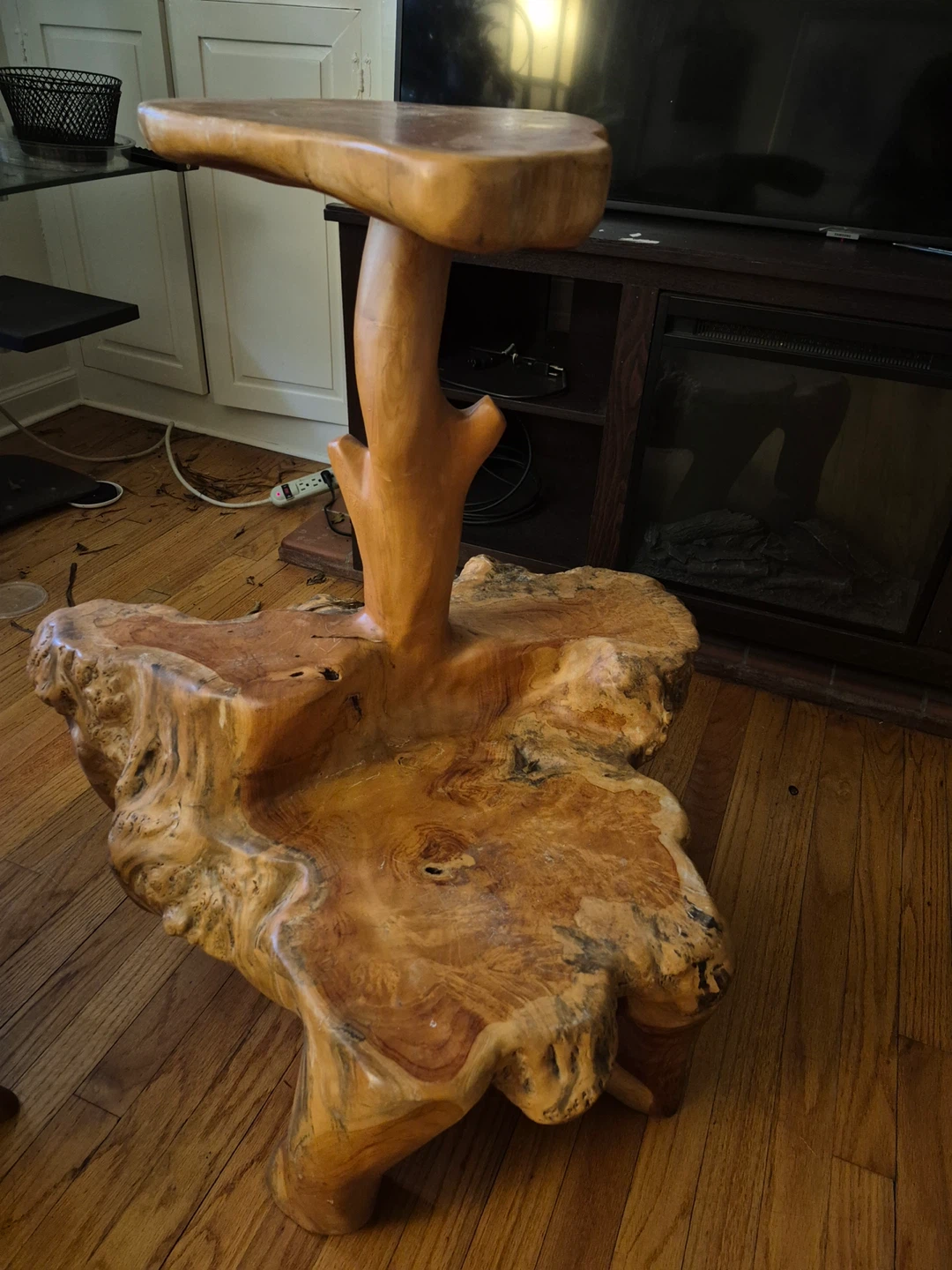 Unique Live Edge Wood Bench - photo 3