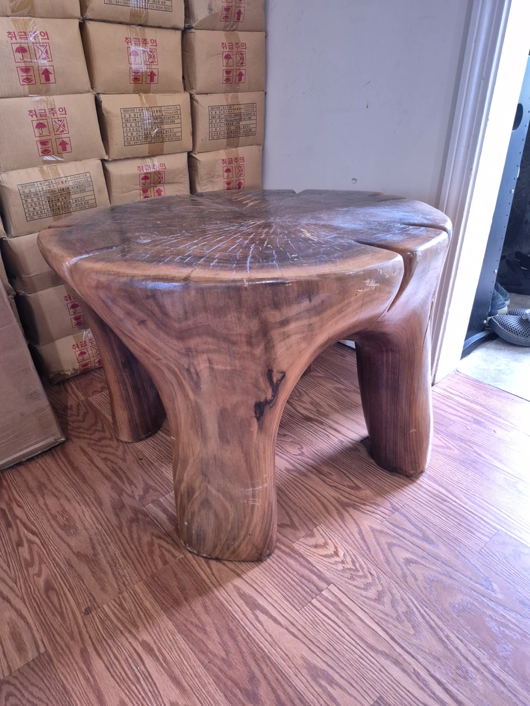 Unique Live Edge Wood Bench - photo 5