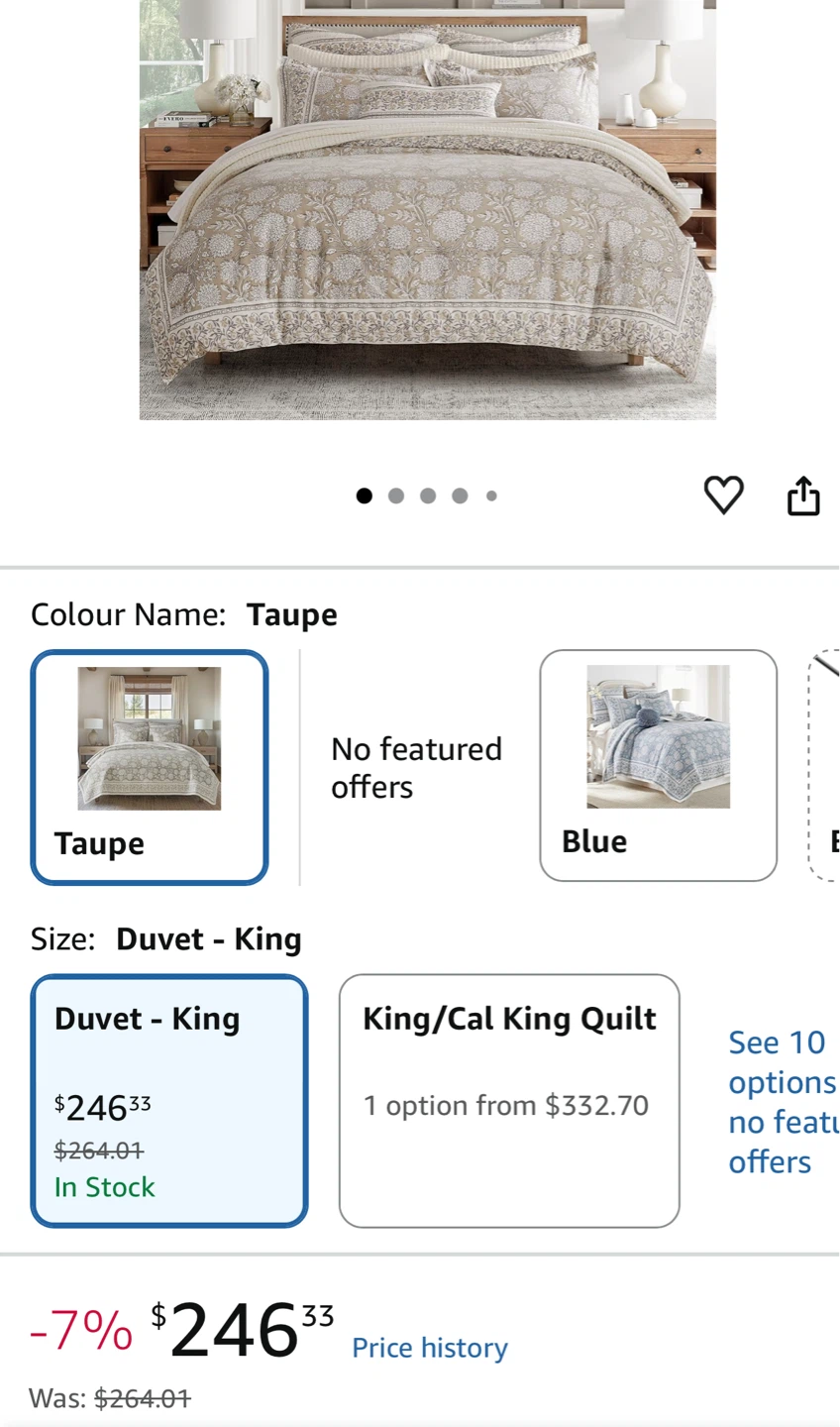 Quilt set - Taupe - photo 2