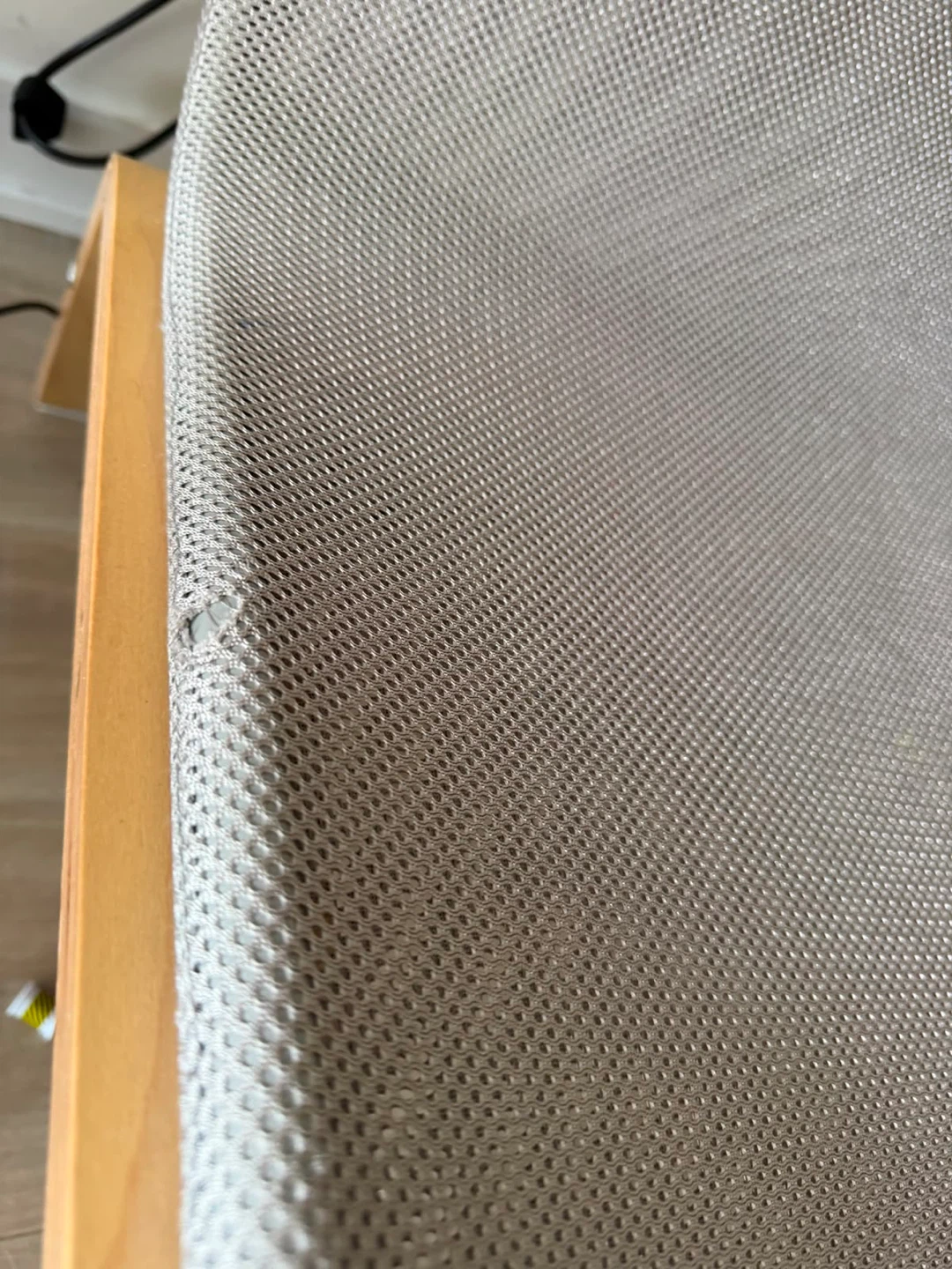 IKEA Grey Mesh Lounge Chair - photo 4
