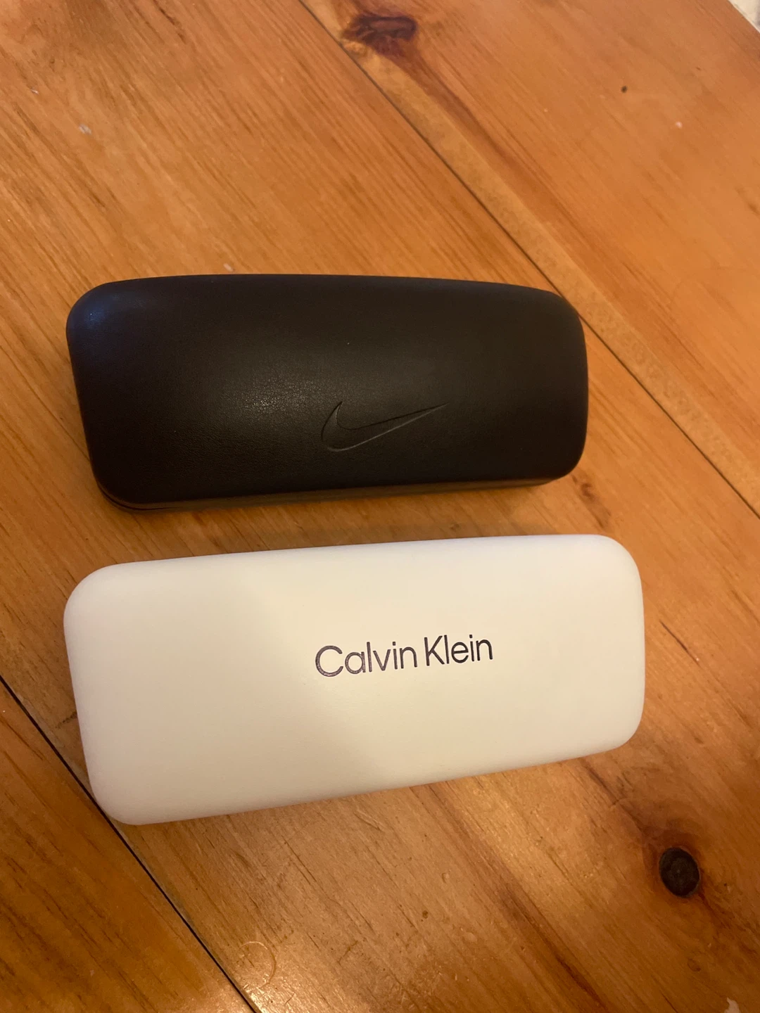 Nike and Calvin Klein Eyeglass Cases