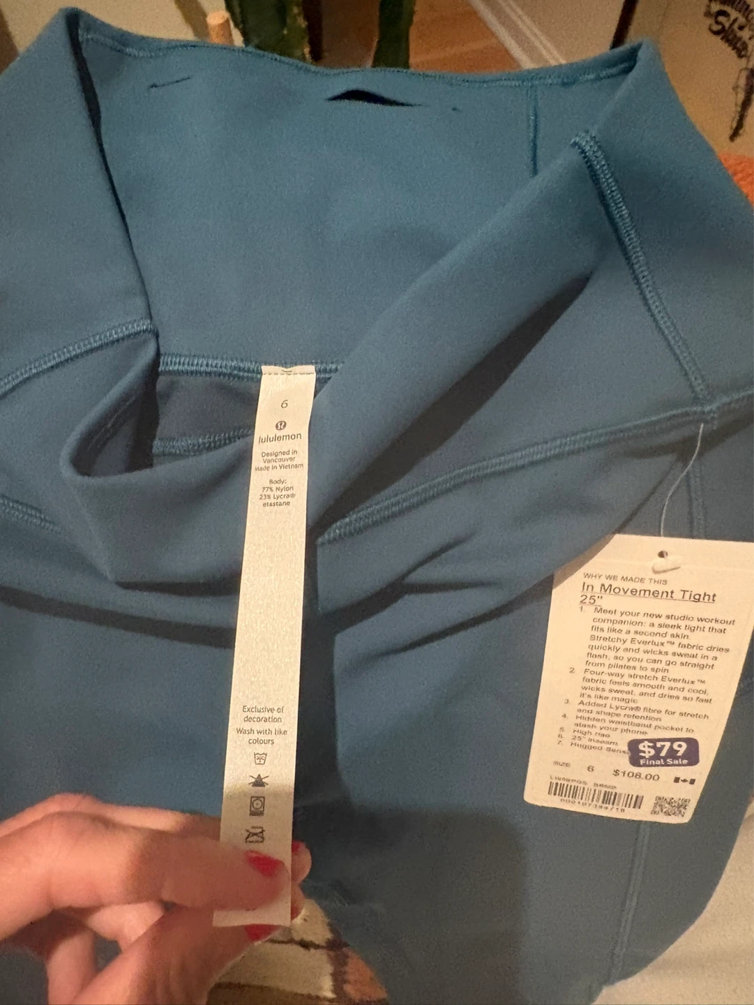 Lululemon Align High-Rise 25" Full Length Tights Size 6 - photo 5
