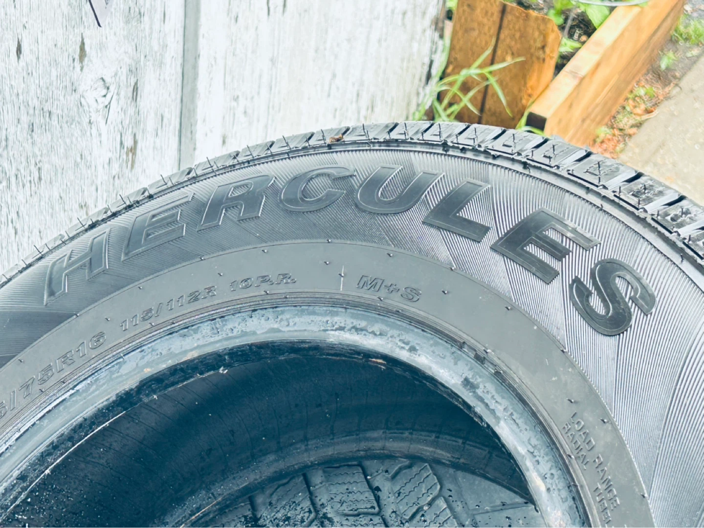 Set of 6 Hercules Terra Trac Cross-V Tire LT225/75R16 - photo 4