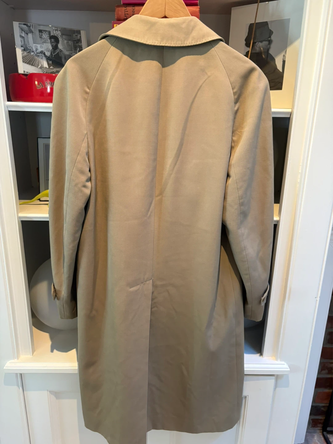 Classic Beige Trench Coat - Pure Virgin Wool - photo 3
