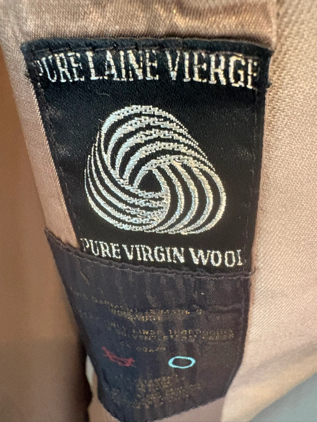 Classic Beige Trench Coat - Pure Virgin Wool - photo 2