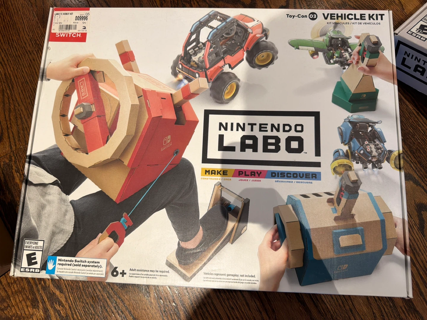 Nintendo Labo Toy-Con 03: Vehicle Kit for Switch