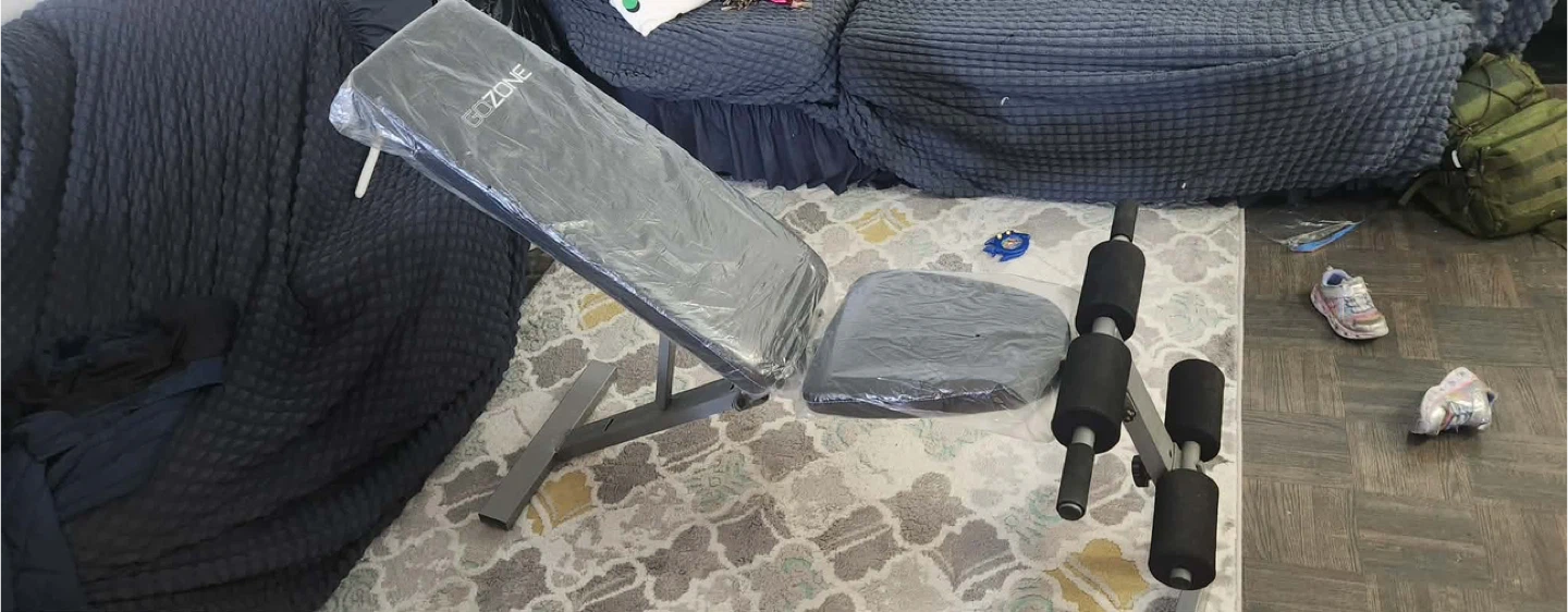 GOZONE Adjustable Weight Bench - photo 2