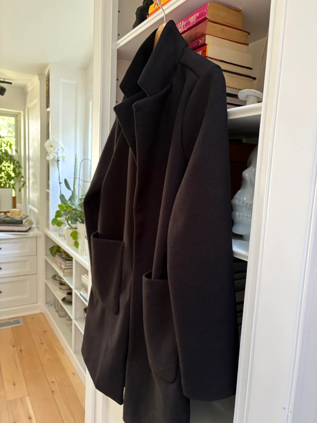 Black Midi Coat